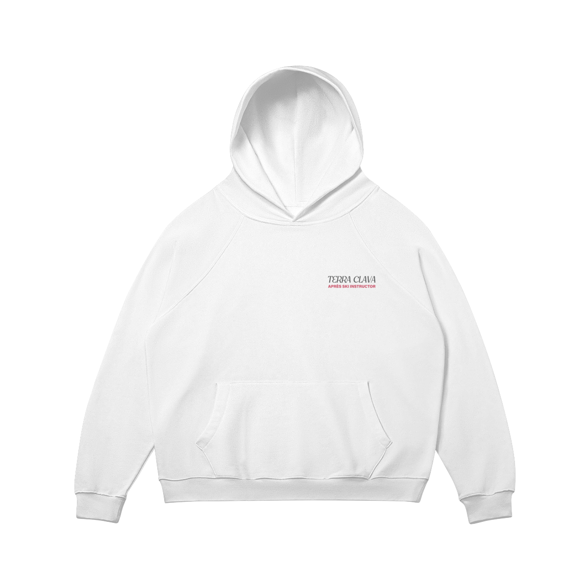 Aprés Ski Instructor Hoodie - White