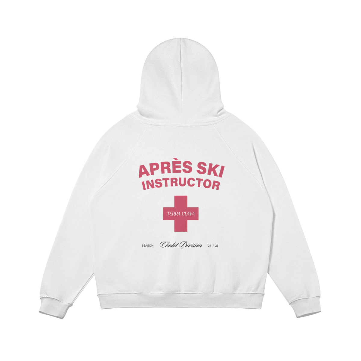 Aprés Ski Instructor Hoodie - White