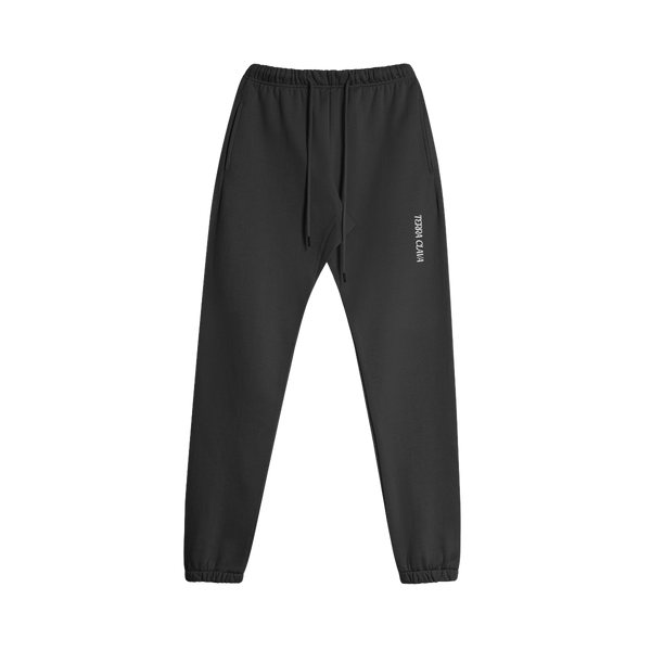 Alma Sweatpants - Black, front view