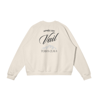 Vail Crewneck - Rice Apricot