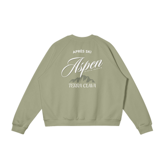 Aspen Crewneck - Matcha Green