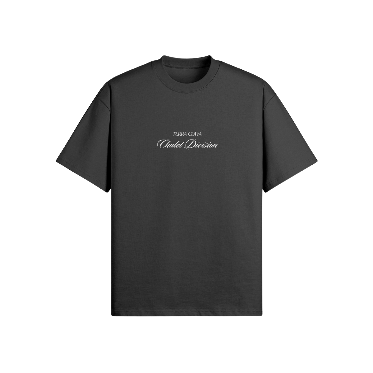 Oversized Super Heavyweight Tee - Black